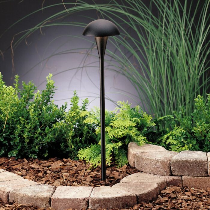 Kichler Eclipse 18.5 Inch Path & Spread in Textured Black
