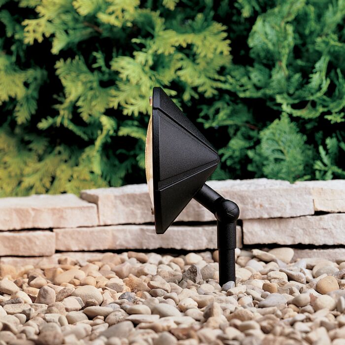 Kichler 12V Adjustable Wall Wash Accent in Textured Black