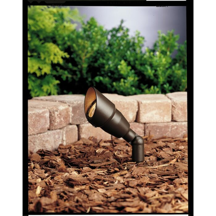 Kichler Landscape 7.5 Inch 12V Landscape Accent Light in Textured Architectural Bronze