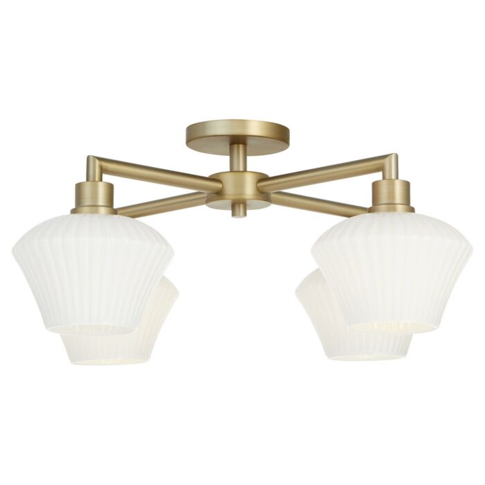 Four Light Flush Mount