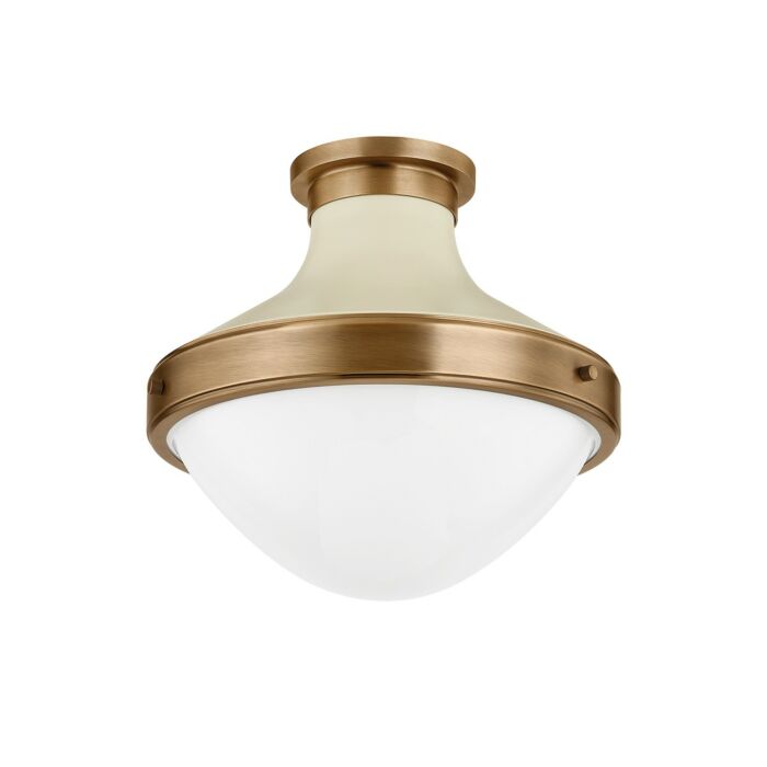 One Light Flush Mount