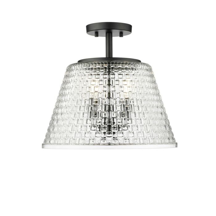 Three Light Semi-Flush Mount