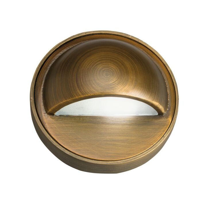 Kichler Landscape 2 Inch Deck Light in Centennial Brass