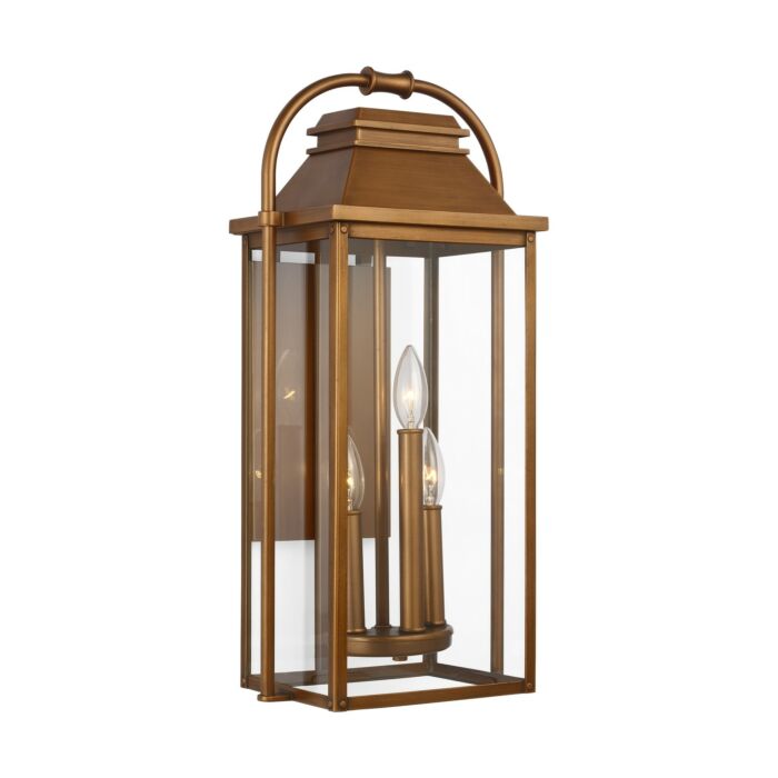 Three Light Wall Lantern