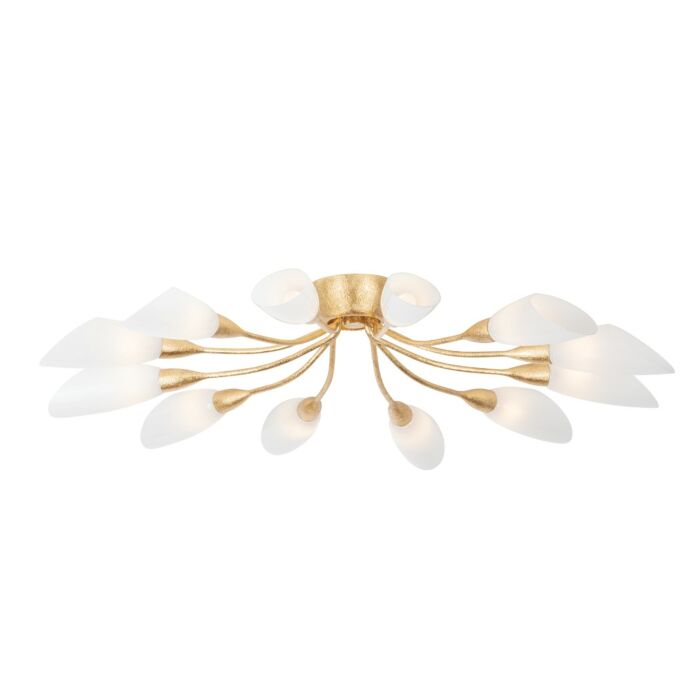 12 Light Semi Flush Mount