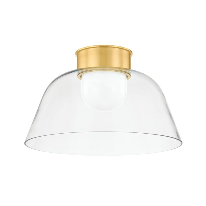 One Light Flush Mount