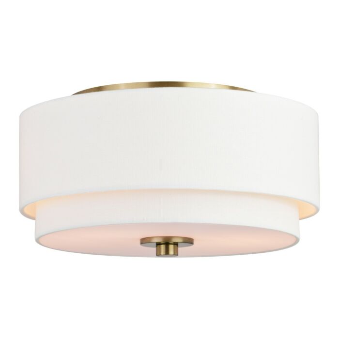 Two Light Flush Mount