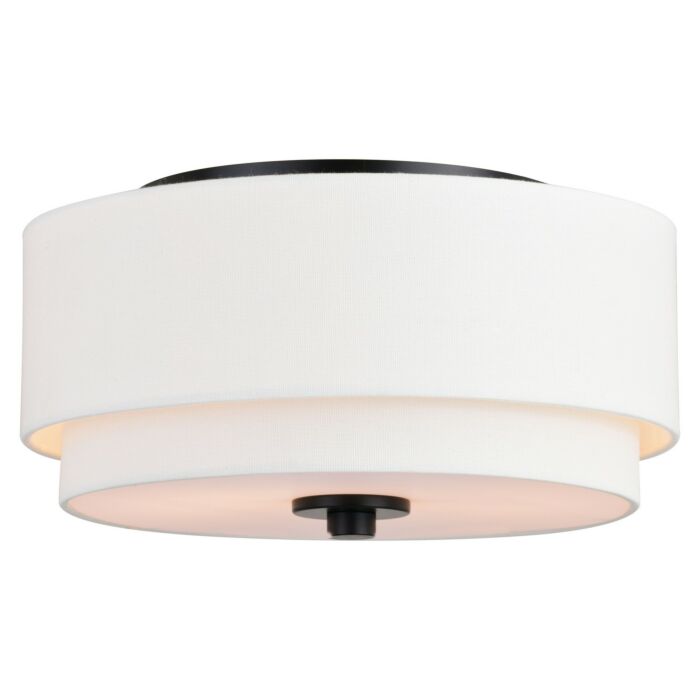 Two Light Flush Mount