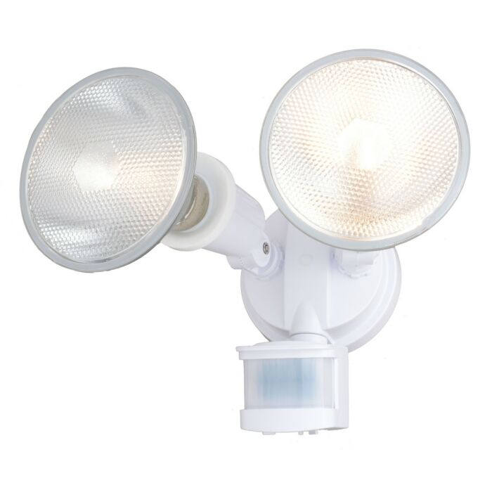 Two Light Outdoor Motion Sensor Security Flood Light