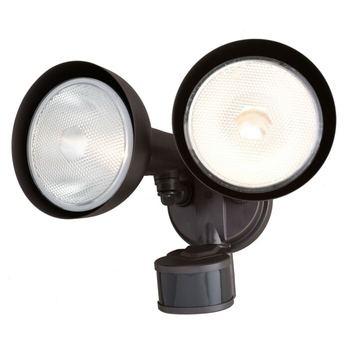 Two Light Outdoor Motion Sensor Security Flood Light