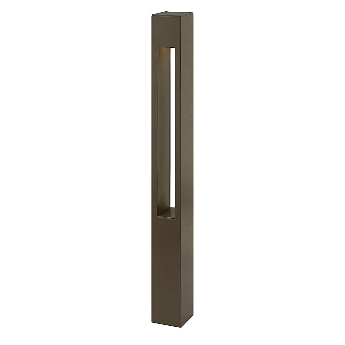 Hinkley Atlantis 1 Light Outdoor Landscape Bollard in Bronze