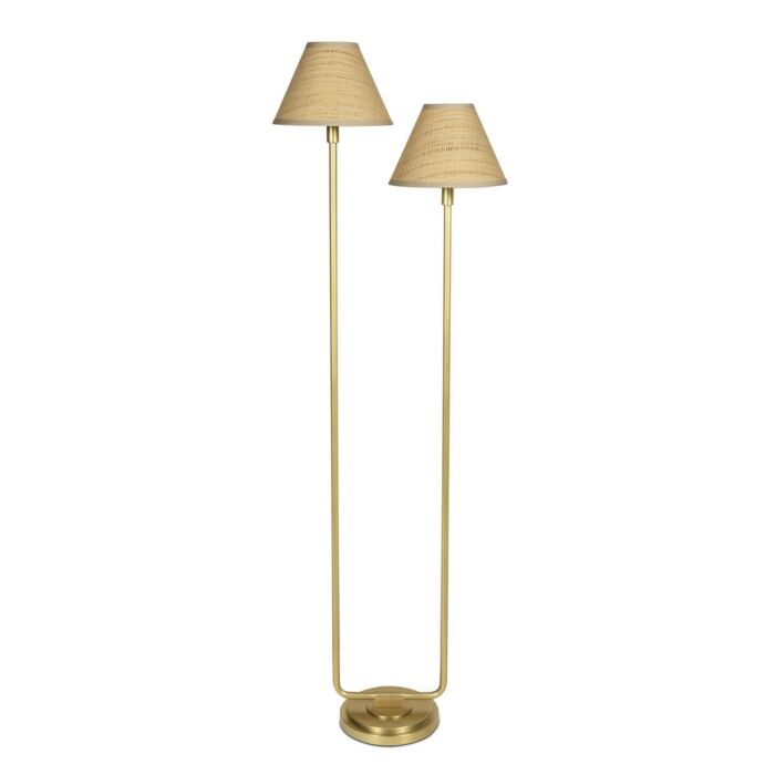 Two Light Floor Lamp
