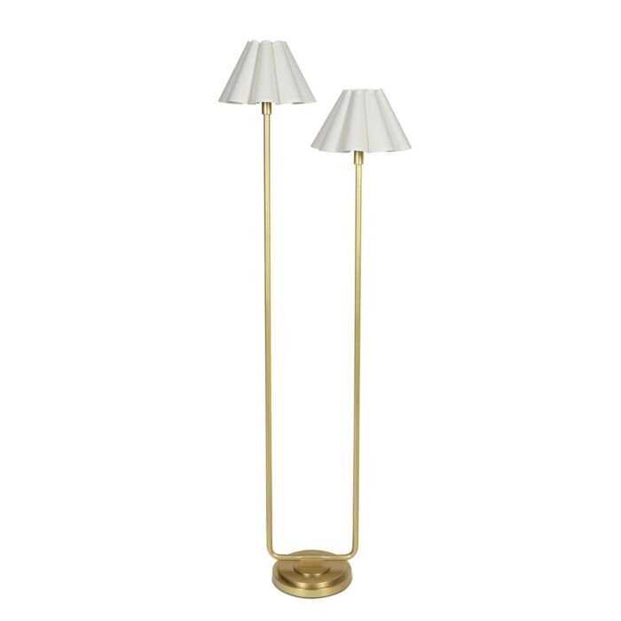 Two Light Floor Lamp