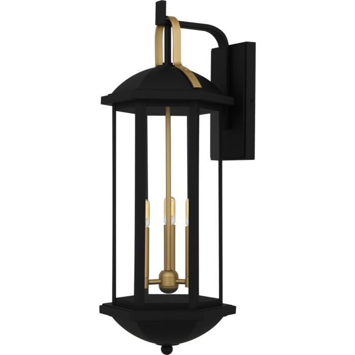 Three Light Outdoor Wall Lantern