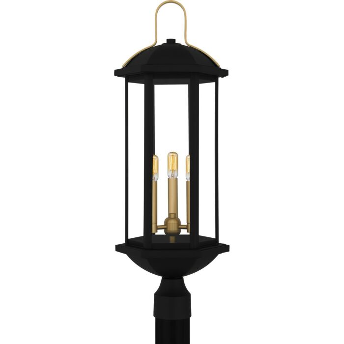 Three Light Outdoor Post Lantern