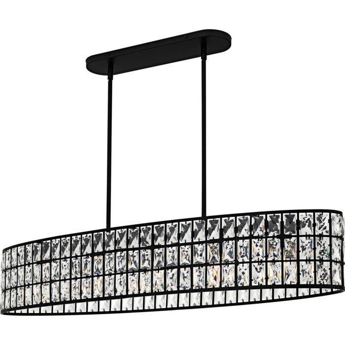 Five Light Linear Chandelier
