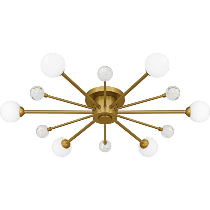 Six Light Semi-Flush Mount