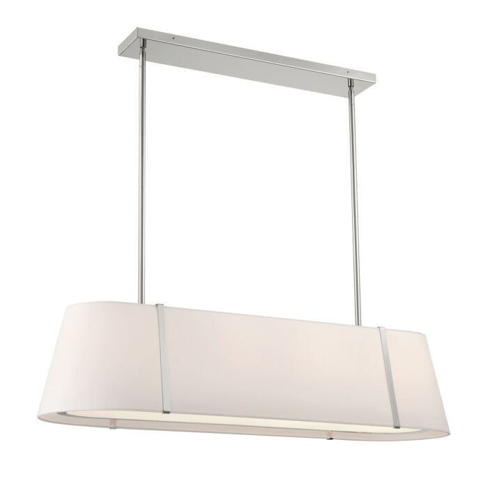Four Light Linear Chandelier