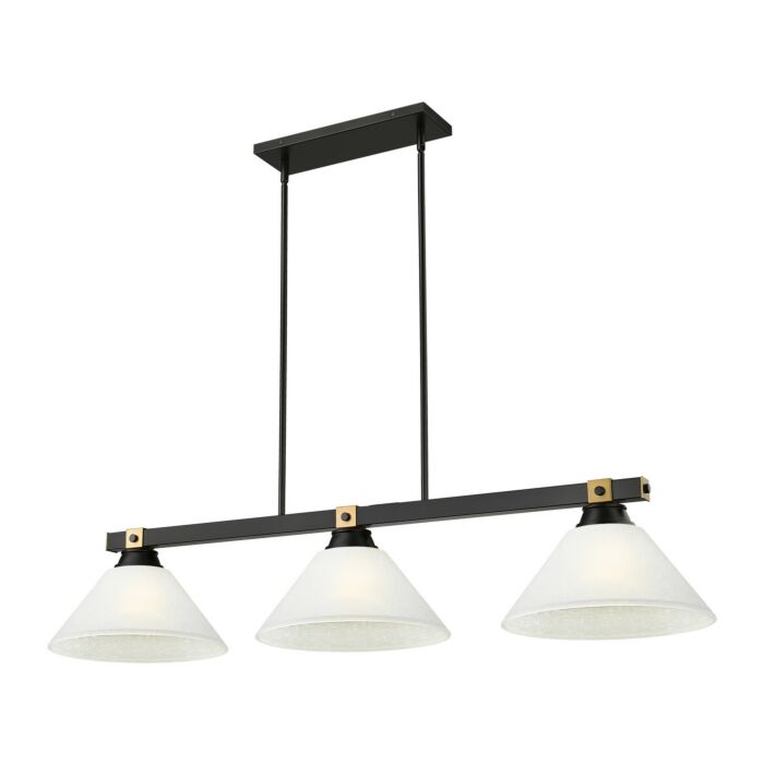 Three Light Billiard