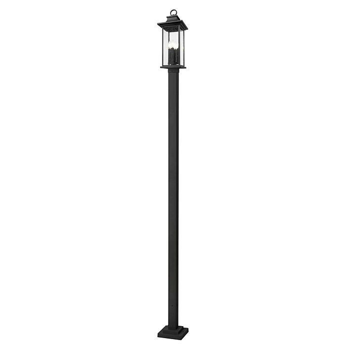 Four Light Outdoor Post Mount
