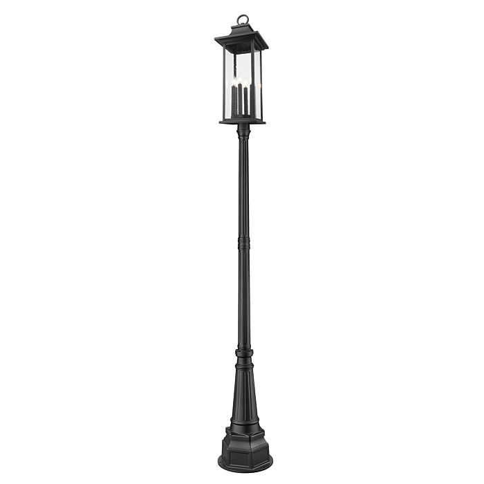 Six Light Outdoor Post Mount