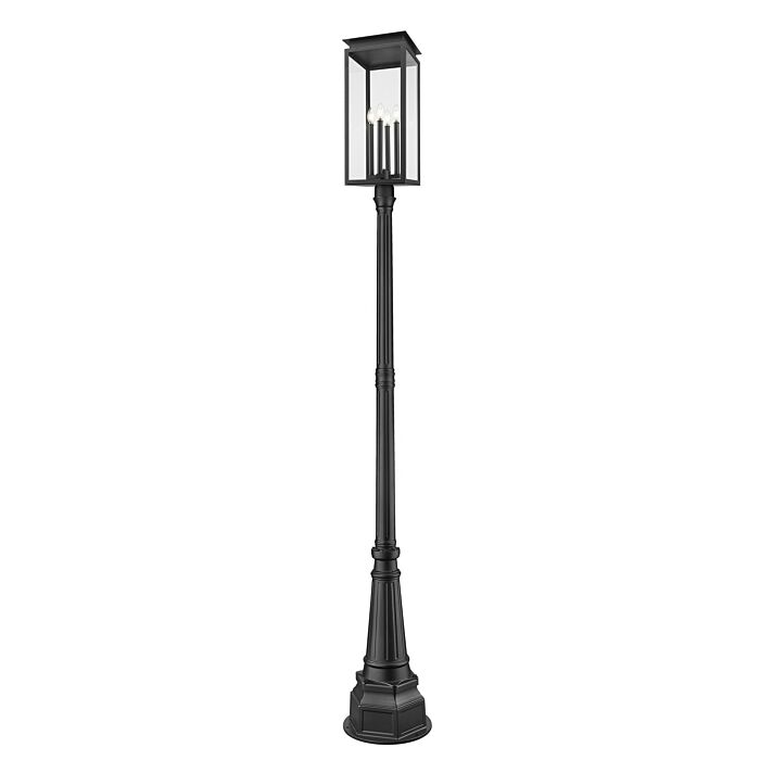 Four Light Outdoor Post Mount