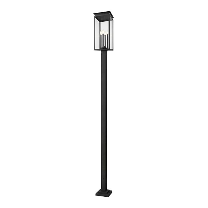 Four Light Outdoor Post Mount