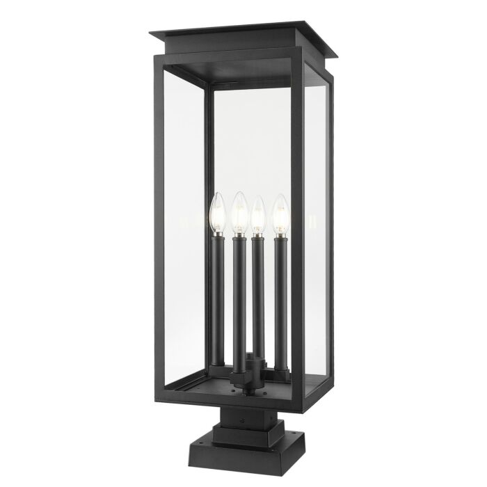 Four Light Outdoor Pier Mount