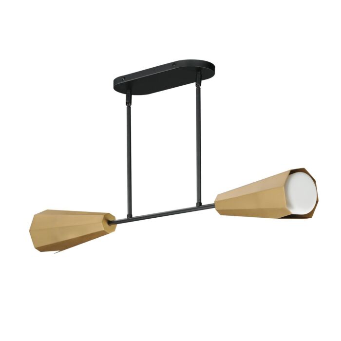 Two Light Linear Pendant