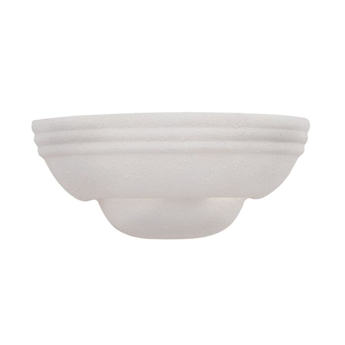 Value Wall Sconce 1-Light Wall Sconce in White
