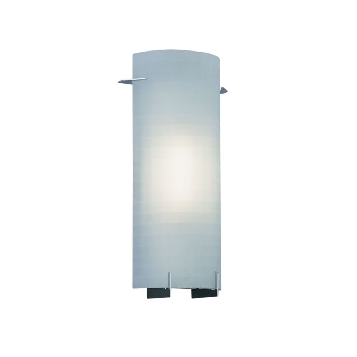 Moderne 1-Light Wall Sconce in Chrome
