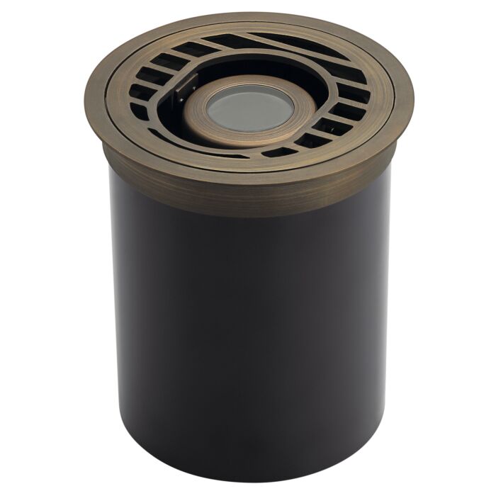 Kichler 12 LED 7.5 Inch Landscape Accent Light in Centennial Brass