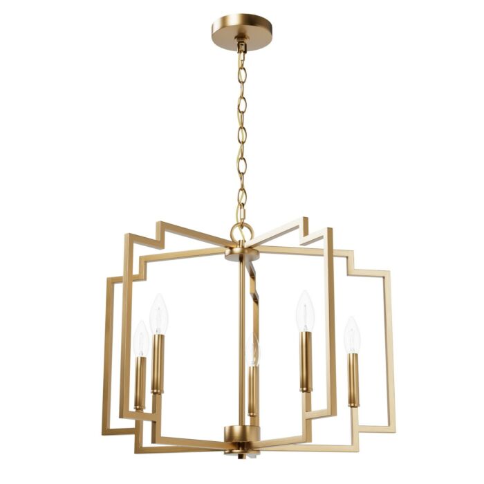Five Light Chandelier