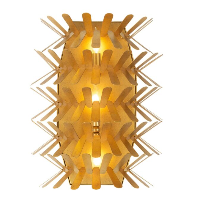 Three Light Wall Sconce