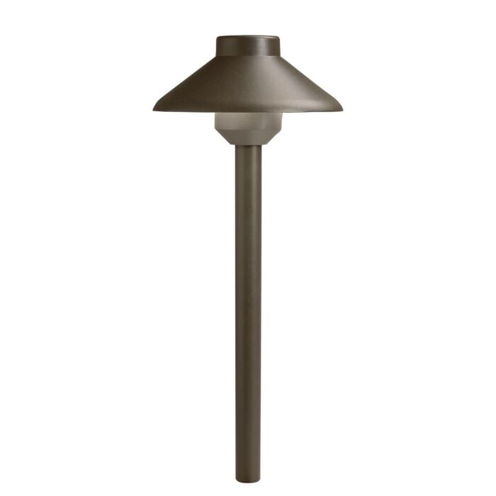 Kichler Landscape Llena 2700K LED Path in Textured Architectural Bronze