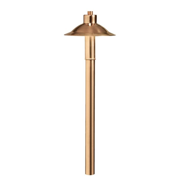 Kichler Landscape 21 Inch 3000K LED Copper Hat Path in Copper