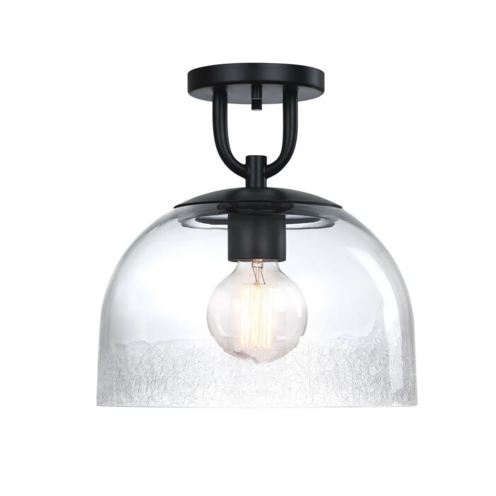 One Light Semi Flush Mount