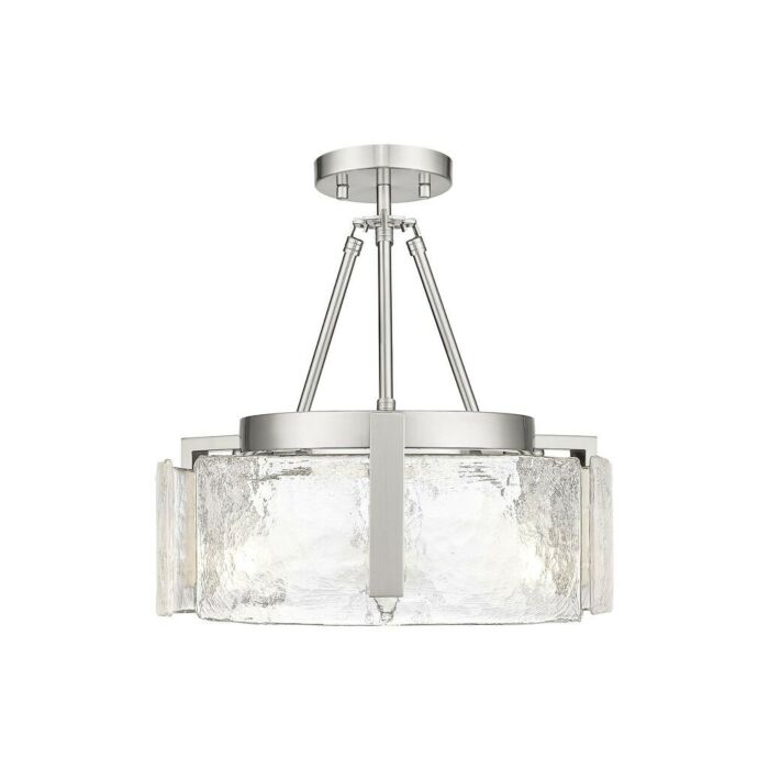Three Light Semi-Flush Mount
