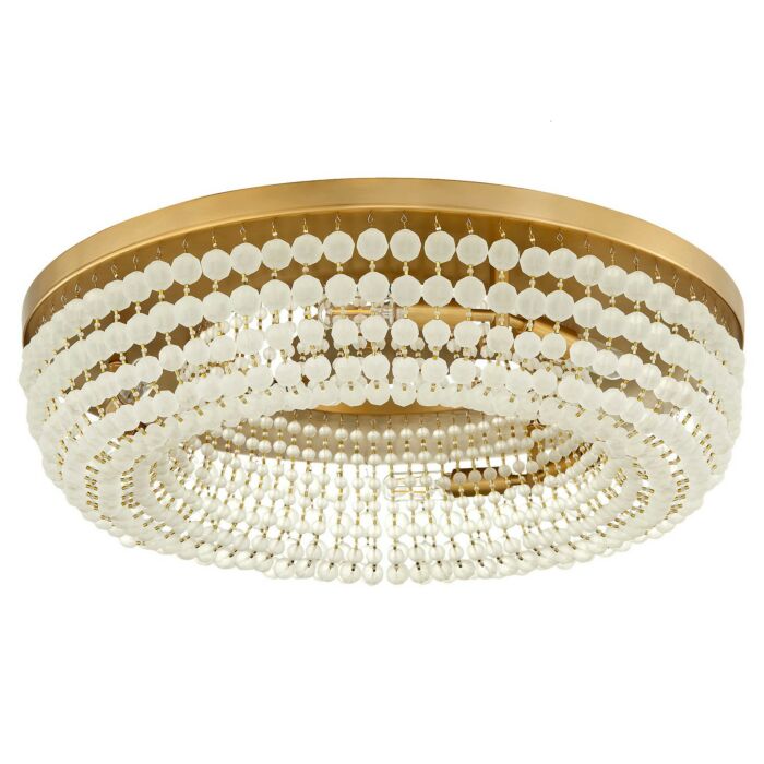 Six Light Flush Mount