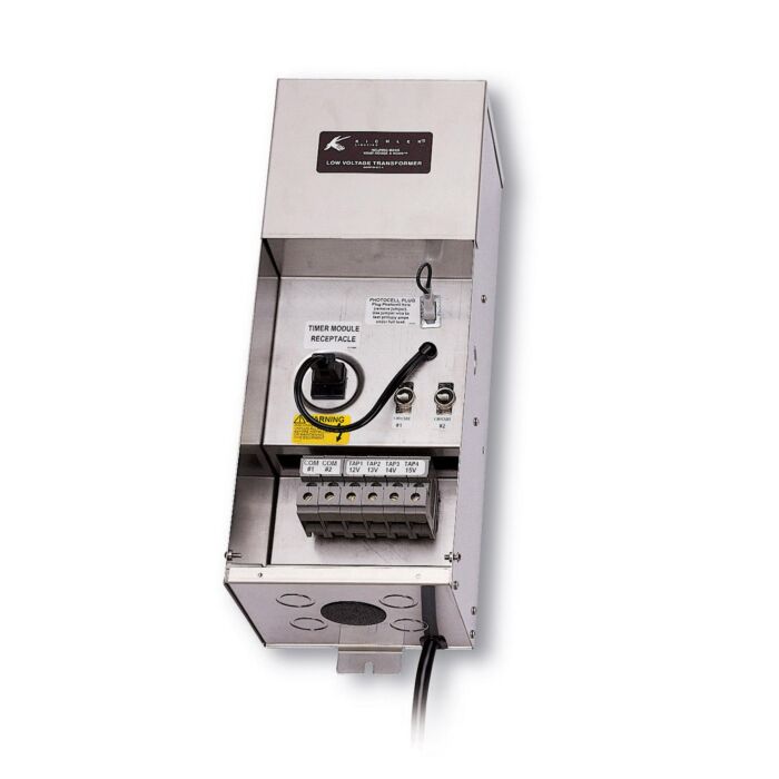 Kichler Landscape 200W Pro Series Transformer in Stainless Steel