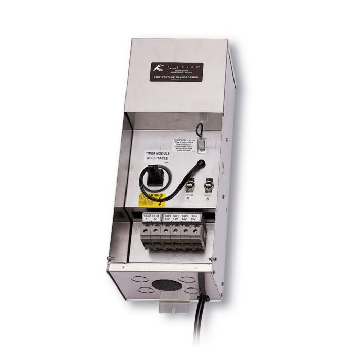 Kichler Landscape 600W Pro Series Transformer in Stainless Steel