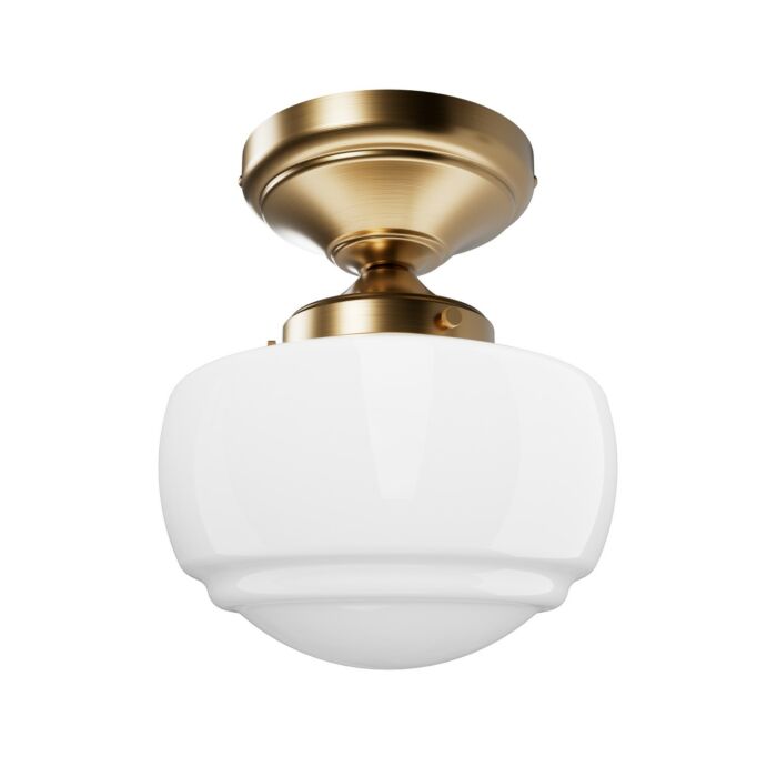 One Light Flush Mount