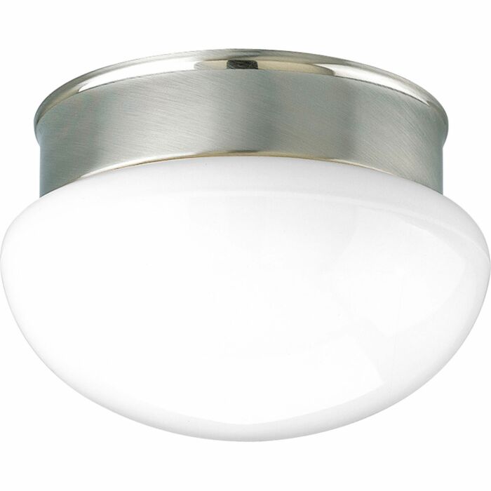 Fitter 2-Light Flush Mount in Brushed Nickel