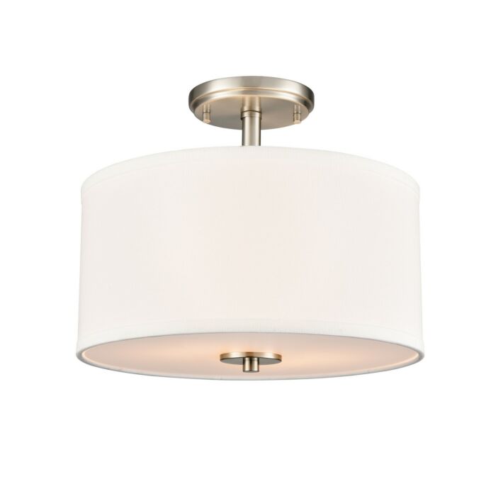 Two Light Semi-Flush Mount