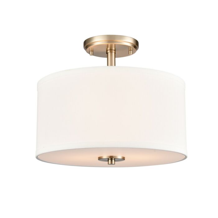 Two Light Semi-Flush Mount