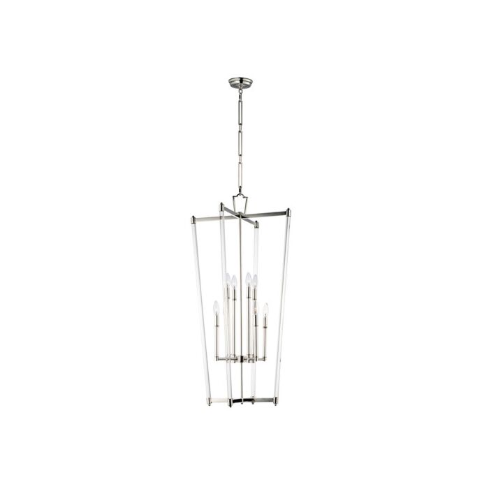 Maxim Lucent Multi Light Pendant in Polished Nickel