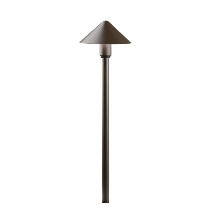 Kichler Fundamentals 2700K LED Path in Textured Architectural Bronze