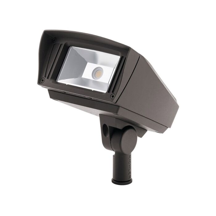 Kichler Landscape LED 6 Inch 2000lm 3000K Flood in Architectural Bronze