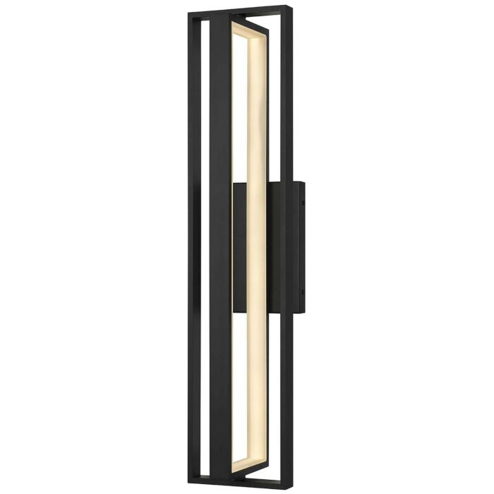 IN & OUT LED Wall Sconce in Sand Black
