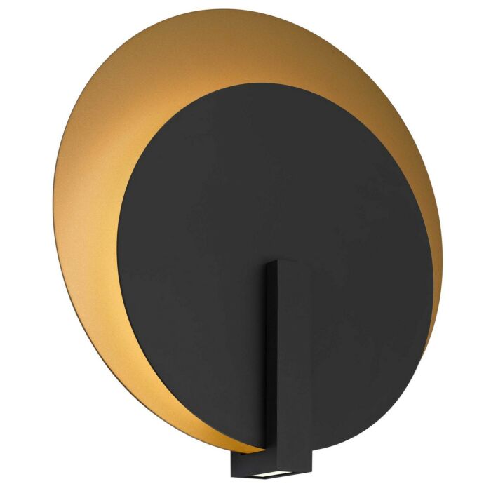 Eclipse LED Wall Sconce in Sand Black